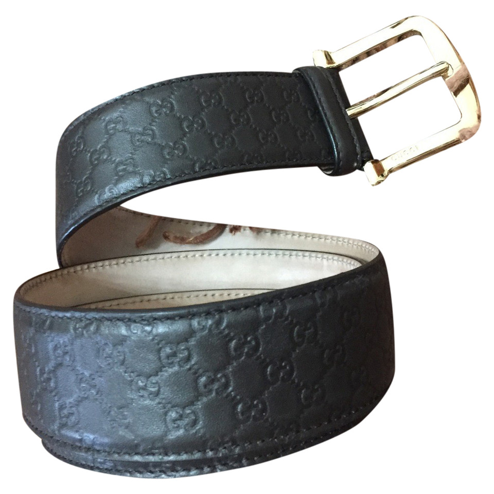 Gucci Ceinture en Cuir en Marron