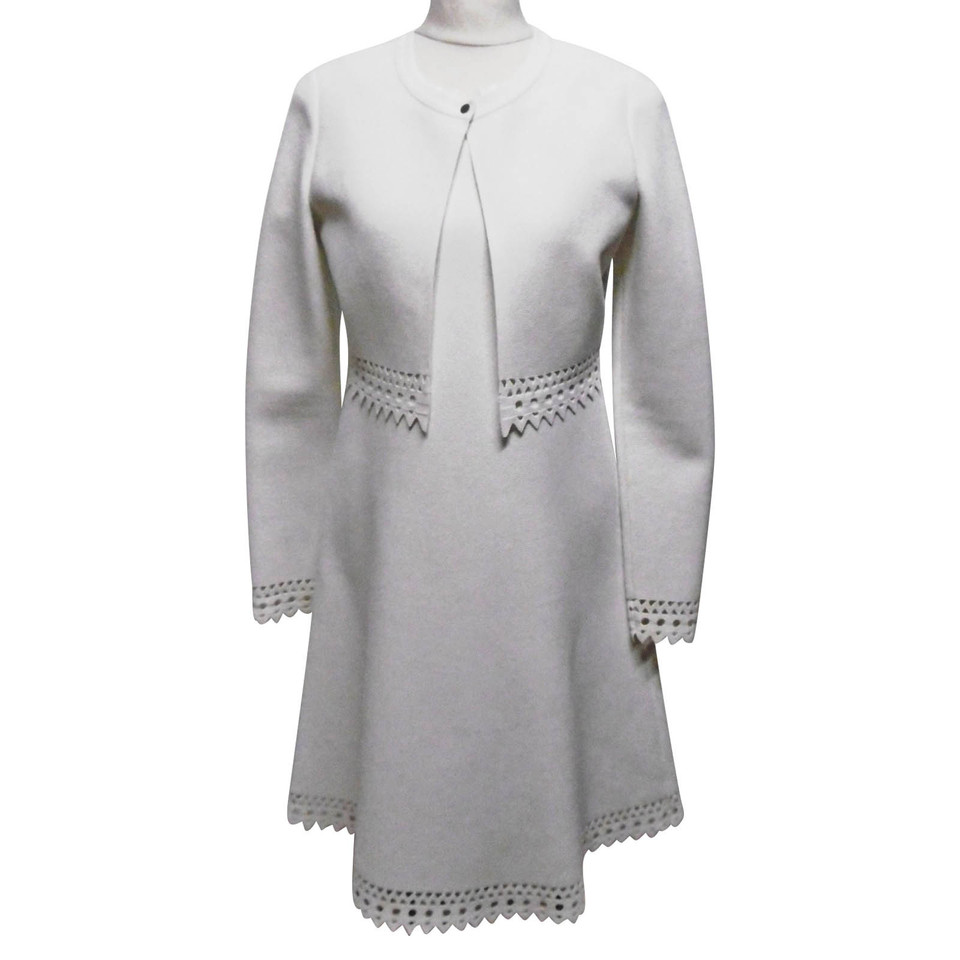 Alaïa Dress Viscose in White