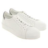 Jil Sander Trainers Leather in White