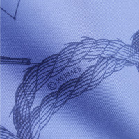 Hermès Sciarpa di seta "Cheval de Mer"