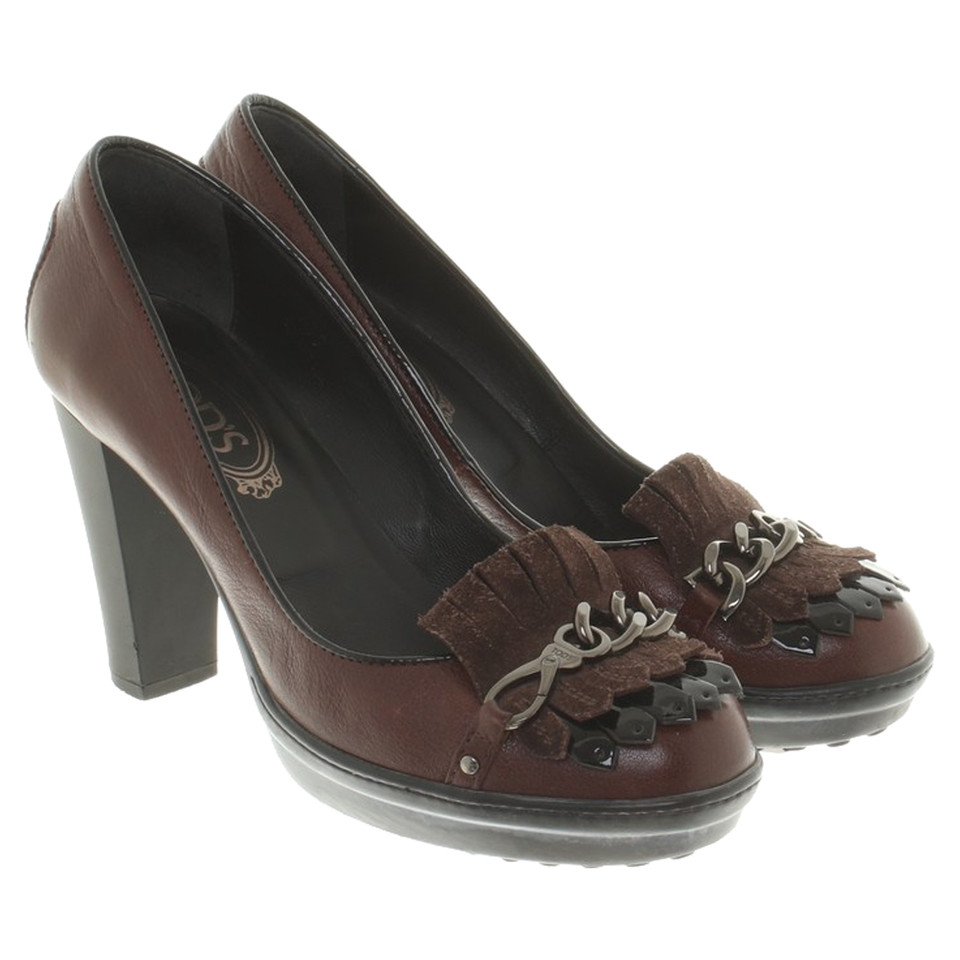 Tod's pumps in brown