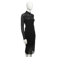 Mugler Kleid in Schwarz