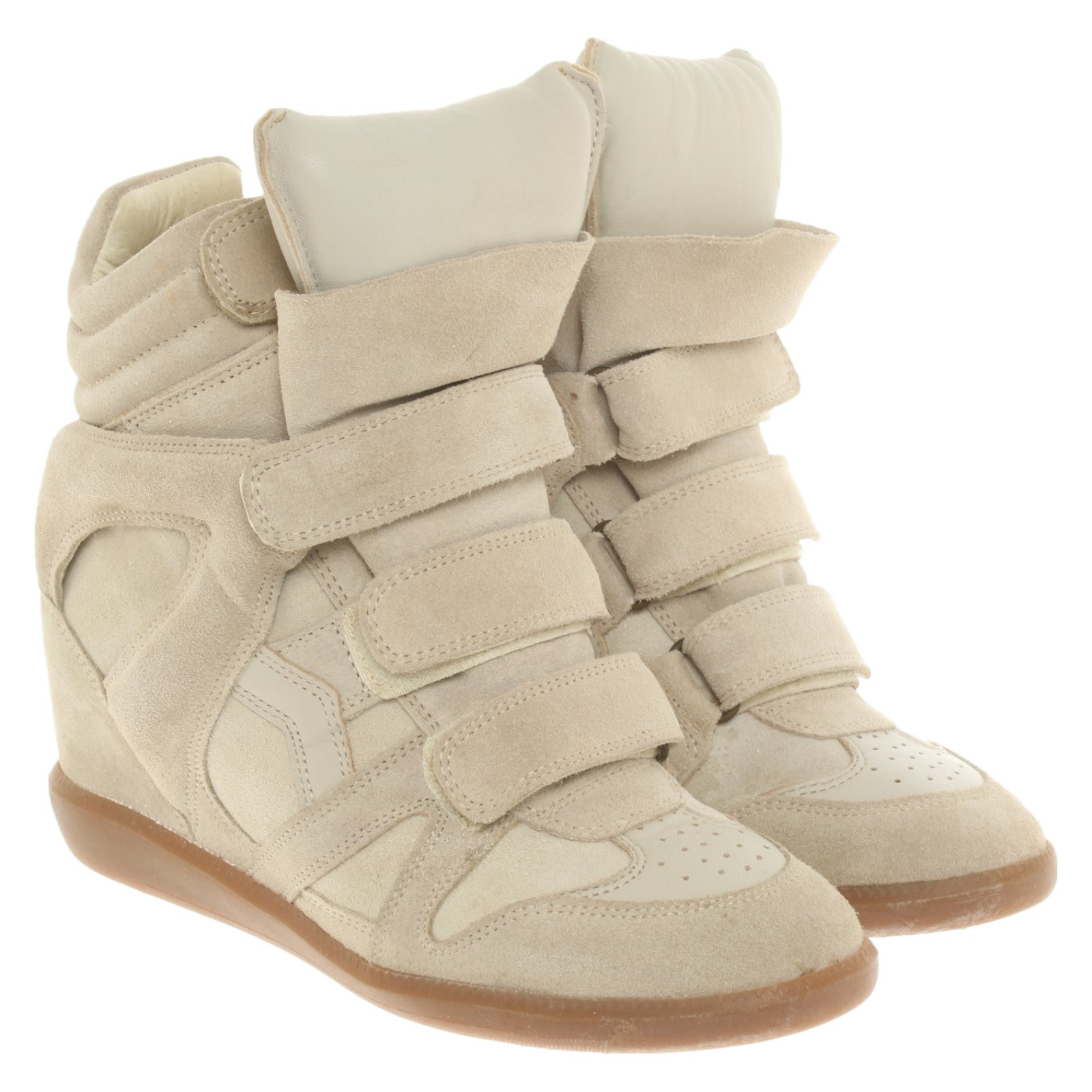 Isabel Marant in Beige - Second Hand Isabel Marant Trainers Leather in Beige buy used for 180€