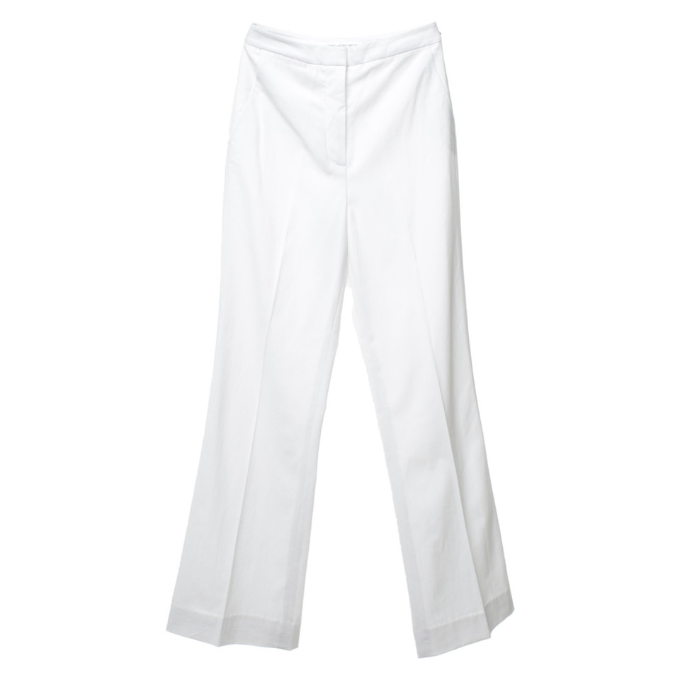 Diane Von Furstenberg trousers in white