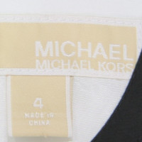 Michael Kors Kleid in Schwarz/Weiß