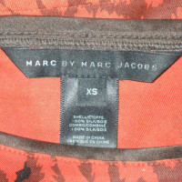 Marc By Marc Jacobs Chemise de soie imprimé léopard