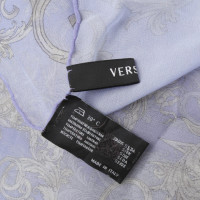 Versace Foulard en soie avec motif imprimé