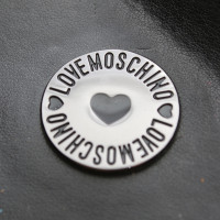 Moschino Love Pelle verniciata clutch
