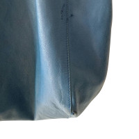 Céline Cabas Tote Medium Vertical Leather in Blue