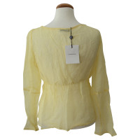 Costume National Transparent blouse silk
