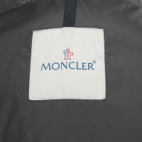 Moncler Gray coat with fur collar