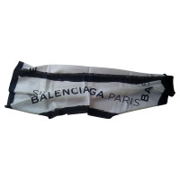 Balenciaga Scarf/Shawl Silk in White