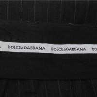 Dolce & Gabbana Krijtstreep pak in zwart