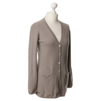 Allude Cardigan in Taupe 