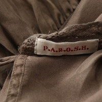 P.A.R.O.S.H. Kleid in Taupe