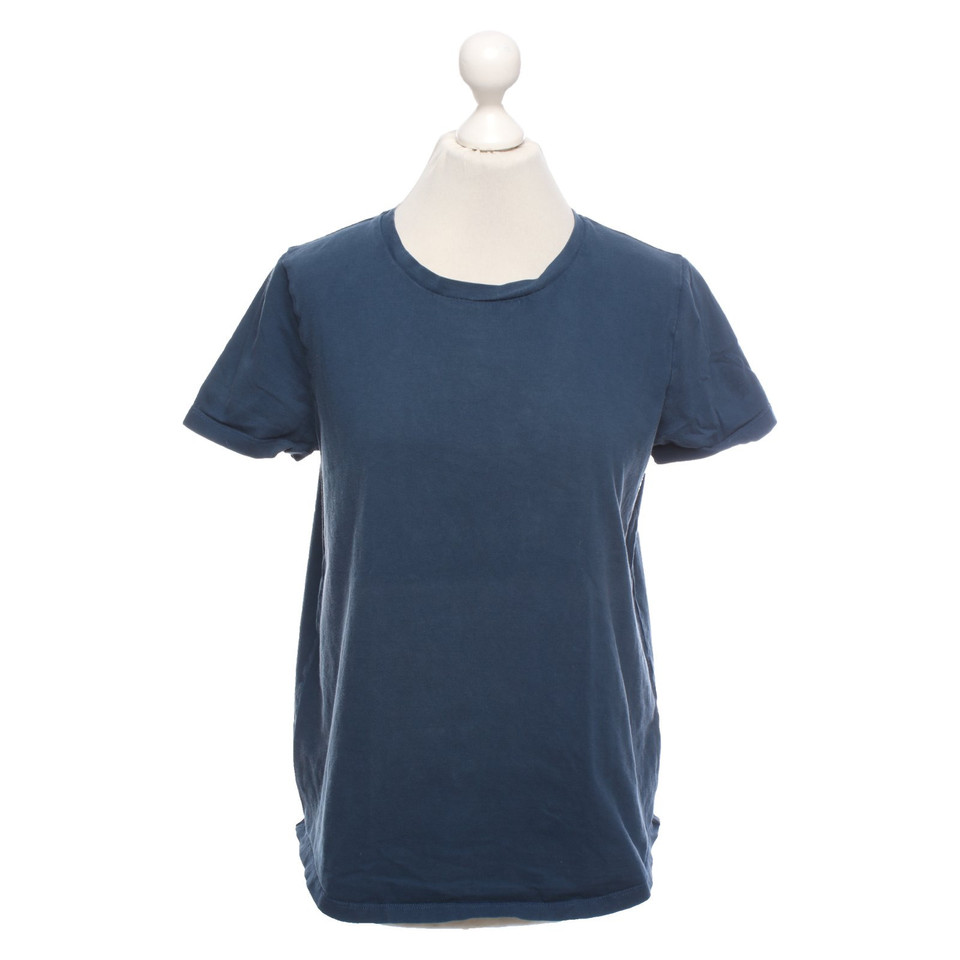 Jil Sander Top Cotton in Petrol