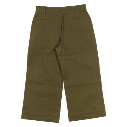 Madewell Paire de Pantalon en Coton en Vert
