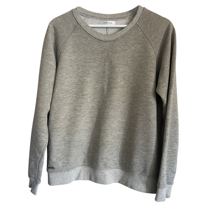 Anine Bing Top Cotton in Grey