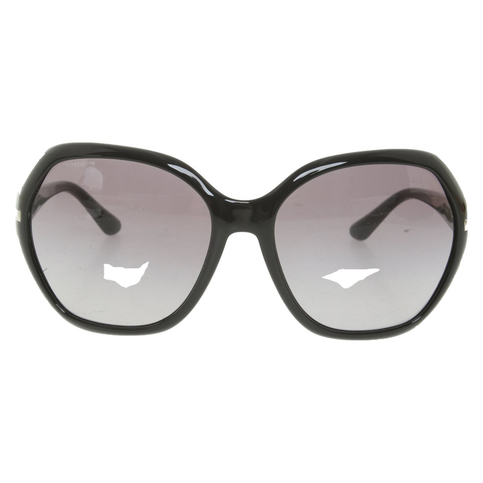 Prada Sonnenbrille in Schwarz