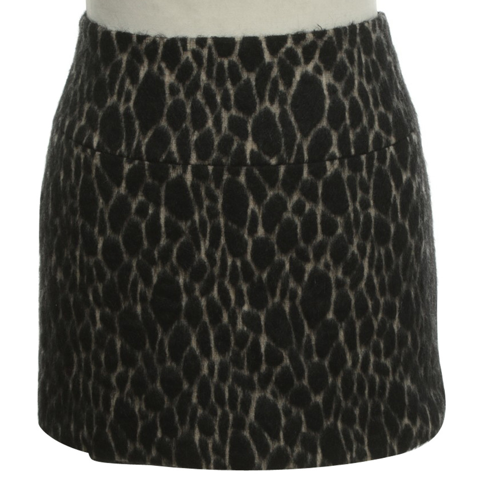 Bash Mini skirt in black / cream