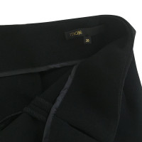 Maje Wrap skirt in black