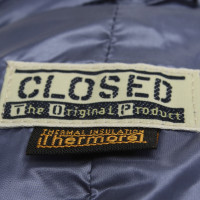 Closed Gewatteerde jas in Blauw / Paars
