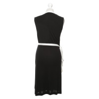 Diane Von Furstenberg Robe "Valena" en noir et blanc