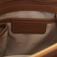 Michael Kors Savannah LG Leather Satchel Luggage