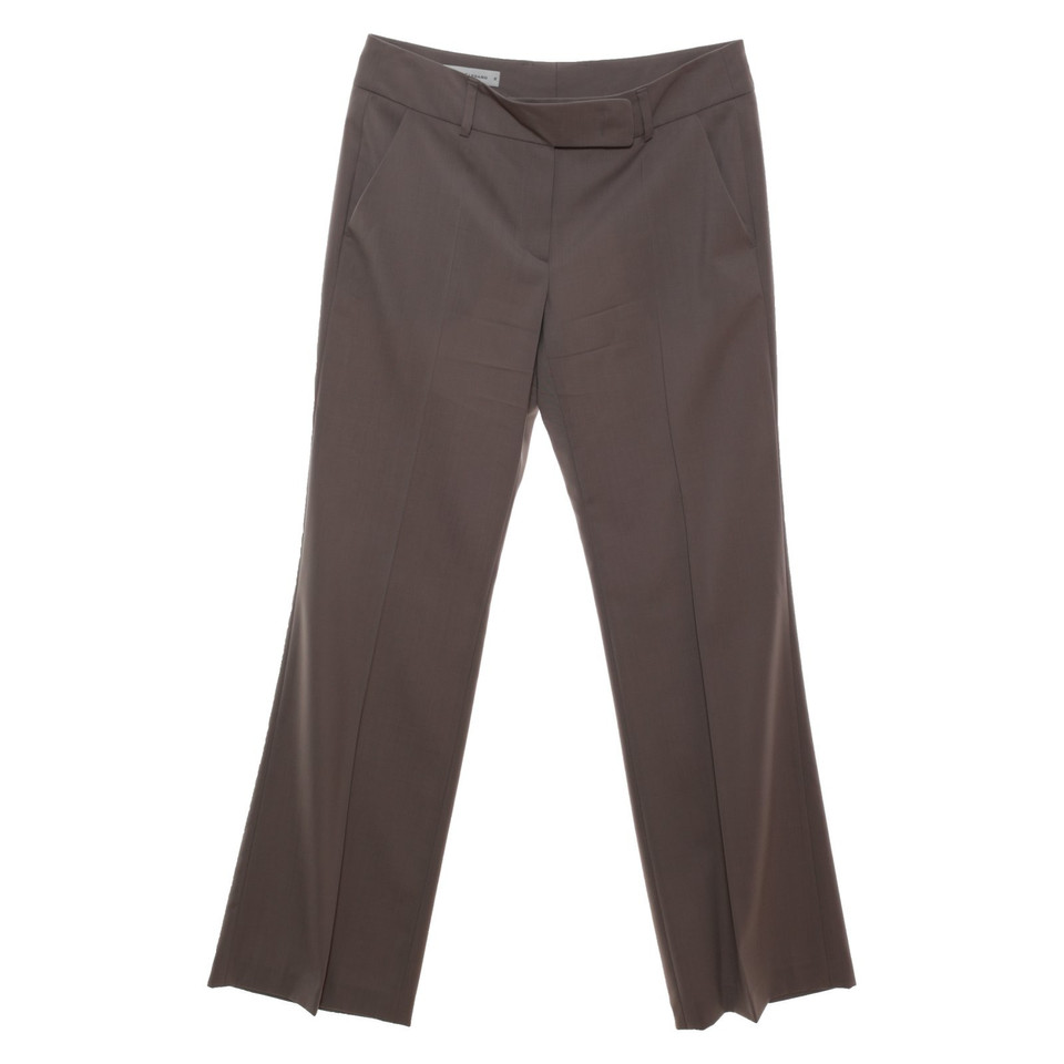 René Lezard Trousers Wool in Grey