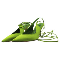 The Attico Pumps/Peeptoes Leather in Green