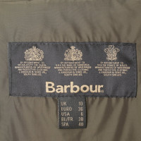 Barbour Jacket with herringbone pattern