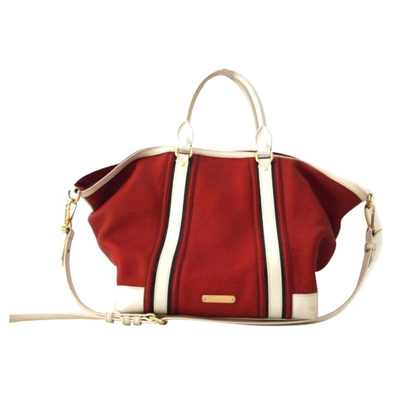 Burberry Handbag in red