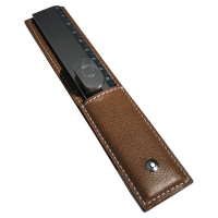Mont Blanc Ruler with leather case 