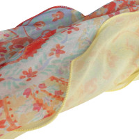 Ralph Lauren foulard de soie froncée