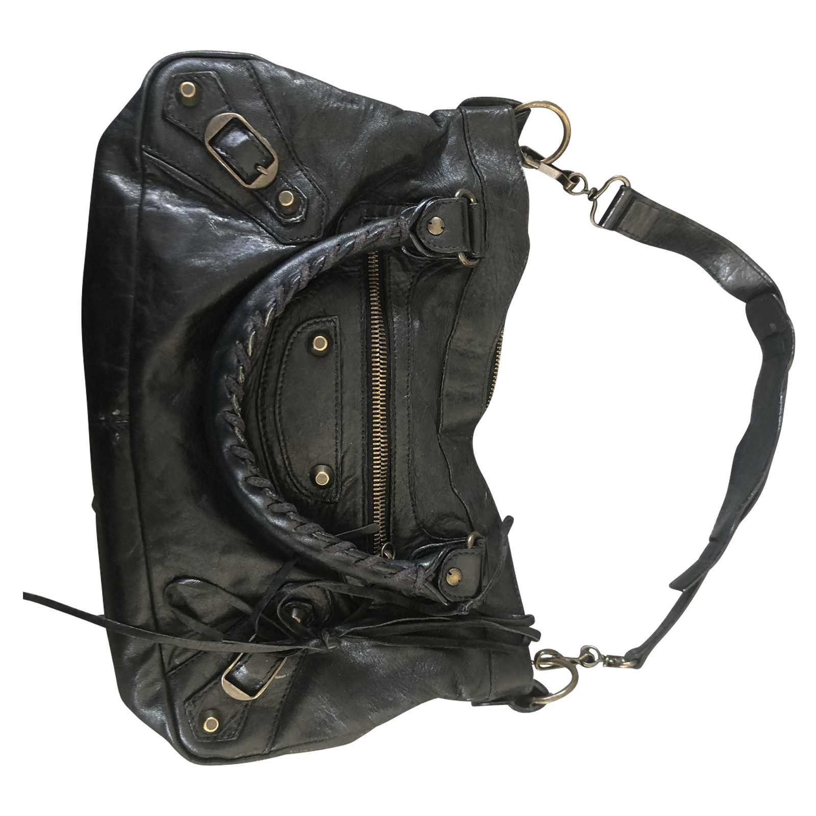 Balenciaga City Bag aus Leder in Schwarz - Second Hand Balenciaga City Bag  aus Leder in Schwarz gebraucht kaufen für 590€ (5916264)