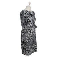 Marc Cain Patterned dress in shades of gray