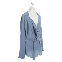 Max & Co Silk blouse in blue gray