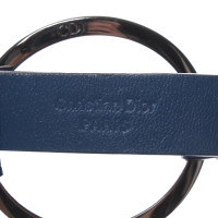 Christian Dior Cintura in Pelle in Blu