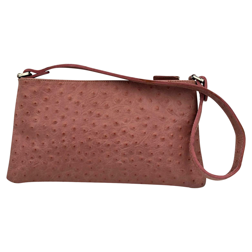 Blumarine Handtas Leer in Roze