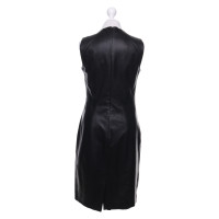 Hugo Boss Leather dress in black
