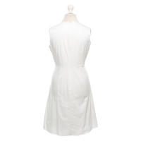 Hugo Boss Kleid aus Baumwolle in Weiß