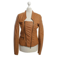 Pinko Lederjacke in Braun