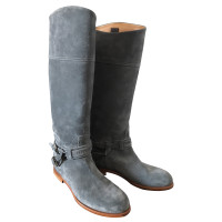 Ralph Lauren Boots Suede in Grey