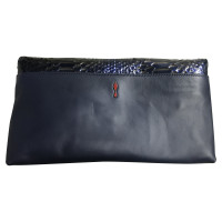 Christian Louboutin Pelle clutch Python