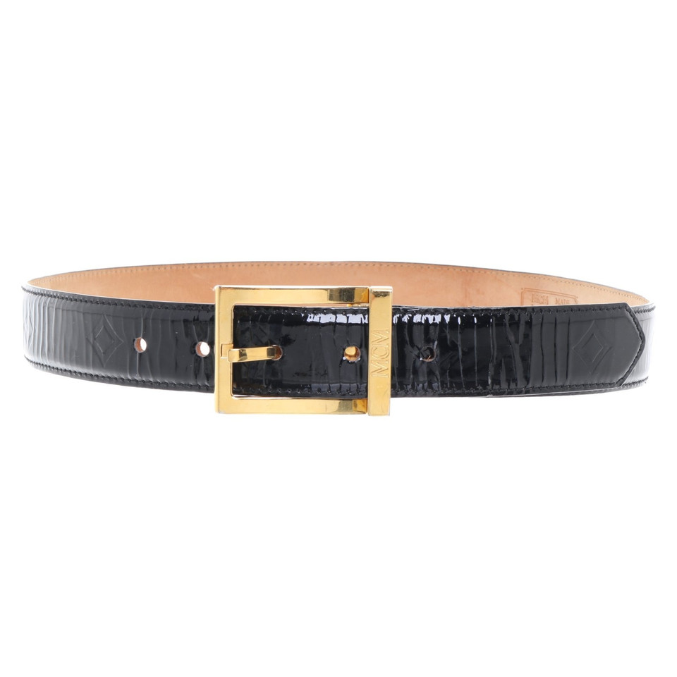 Mcm Belt with pattern embossing