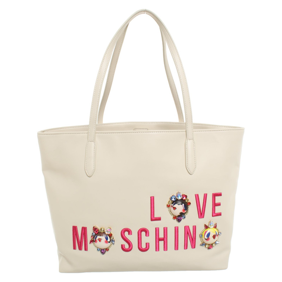 Moschino Love Shopper in Beige