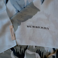 Burberry panno XXL con motivo floreale