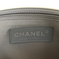 Chanel Boy Large Leer in Wit