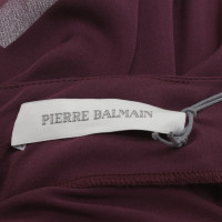 Pierre Balmain longue blouse de soie