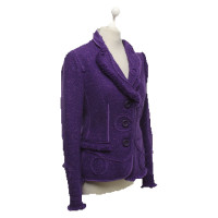 Moschino Cheap And Chic Woll-Blazer in Violett